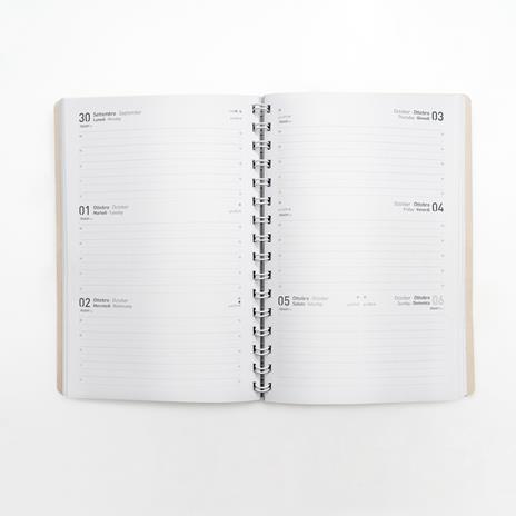 Agenda Docente 16 Mesi, settimanale, 2025-2026, Vistaplan Intempo, Arancione - 15 x 21 cm - 2