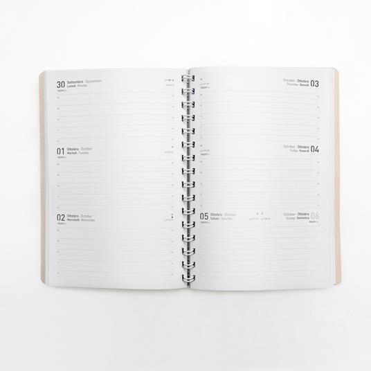 Agenda Docente 16 Mesi, settimanale, 2025-2026, Vistaplan Intempo, Arancione - 15 x 21 cm - 2