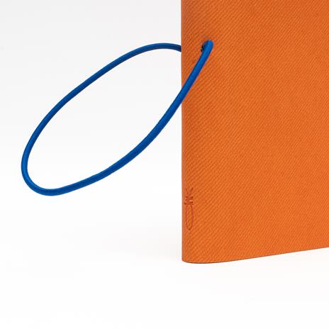Agenda 17 Mesi, settimanale, Ciak 2025-2026, Denim Intempo, Arancione - 15 x 21 cm - 3