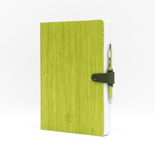 Agenda 16 Mesi, giornaliera, Write 2025-2026, Intempo, Verde Lime - 15 x 21 cm