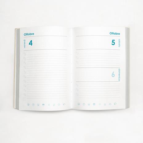 Agenda 16 Mesi, giornaliera, Write 2025-2026, Intempo, Fucsia - 15 x 21 cm - 2