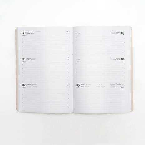 Agenda 16 Mesi, settimanale, Write 2025-2026, Intempo, Giallo - 15 x 21 cm - 2