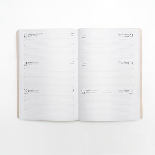 Agenda 16 Mesi, settimanale, Write 2025-2026, Intempo, Giallo - 15 x 21 cm - 2