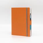 Agenda InTempo 2025, 12 mesi, Biband, giornaliera, Arancio - 12 x 17 cm
