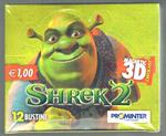 Shrek 2 Magneti 3D Box 12 Bustine Prominter