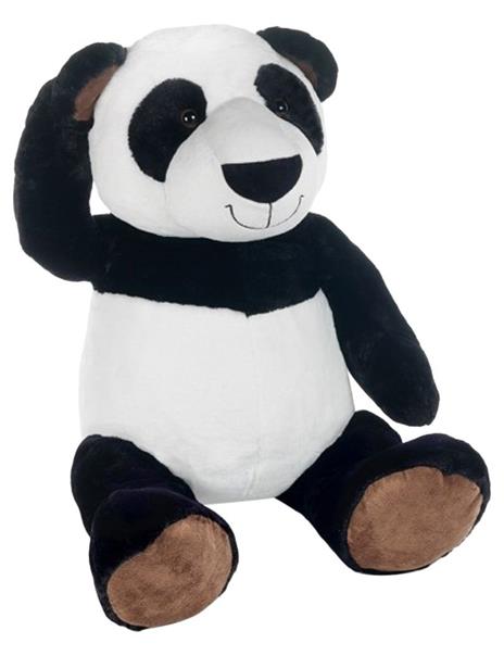 Plush Panda Seduto 70 Cm - 3