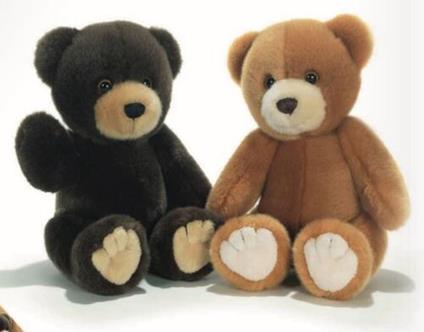 DANNY" - ORSETTO 18 CM. H. - 2 COLORS ASS.TI -