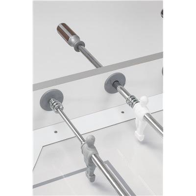 Calciobalilla In Mdf Con Aste Uscenti Garlando G-500 Pure White - 10