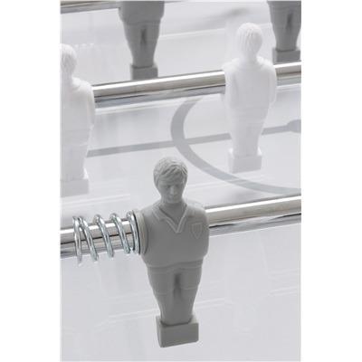 Calciobalilla In Mdf Con Aste Uscenti Garlando G-500 Pure White - 12