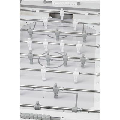 Calciobalilla In Mdf Con Aste Rientranti Garlando G-500 Pure White - 13