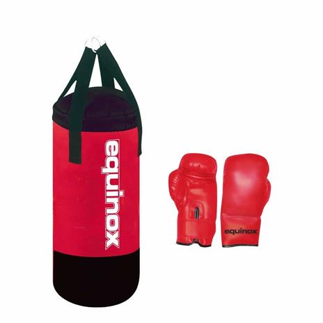 Set boxe junior sacco boxe kg 3 con guanti 4 oz. - 2
