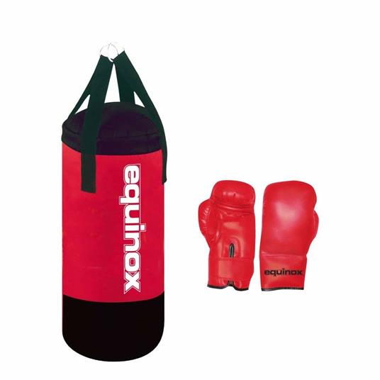 Set boxe junior sacco boxe kg 3 con guanti 4 oz. - 2