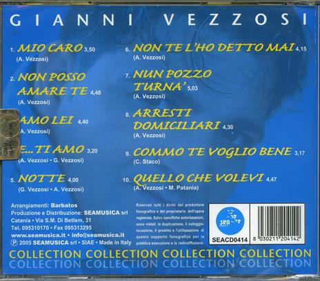 Collection vol.1 - CD Audio di Gianni Vezzosi - 2
