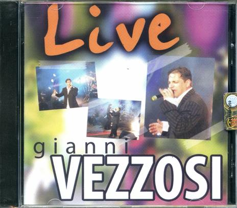 Live - CD Audio di Gianni Vezzosi