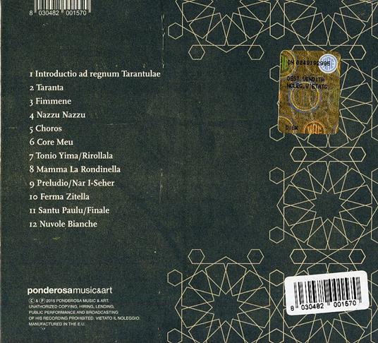 Taranta Project - CD Audio di Ludovico Einaudi - 2