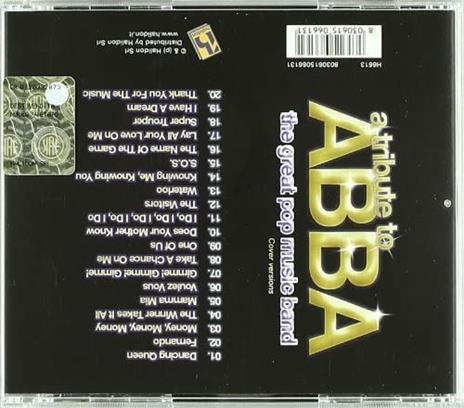 A Tribute to ABBA - CD Audio - 2