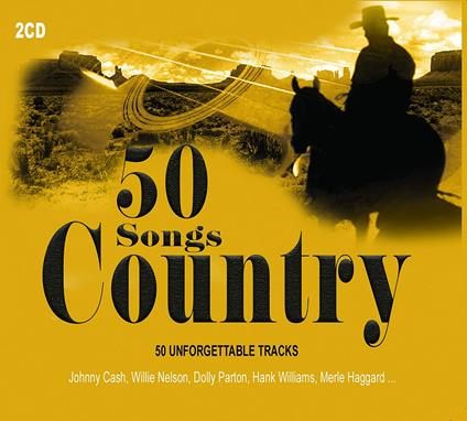 50 Songs Country - CD Audio