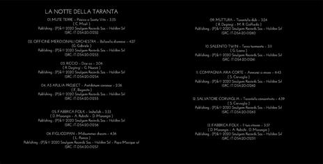 La notte della Taranta - CD Audio - 2