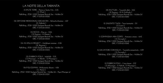 La notte della Taranta - CD Audio - 2