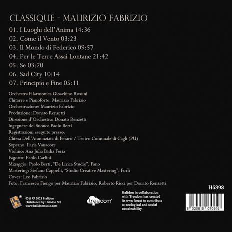 Classique - CD Audio di Maurizio Fabrizio - 2