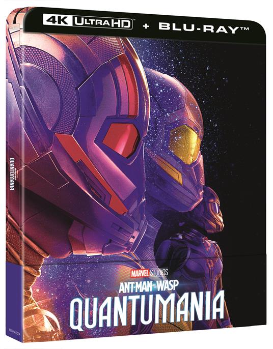 Ant-Man and the Wasp: Quantumania. Steelbook (Blu-ray + Blu-ray Ultra HD 4K) di Peyton Reed - Blu-ray + Blu-ray Ultra HD 4K