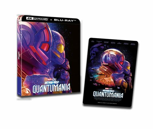 Ant-Man and the Wasp: Quantumania. Steelbook (Blu-ray + Blu-ray Ultra HD 4K) di Peyton Reed - Blu-ray + Blu-ray Ultra HD 4K - 4