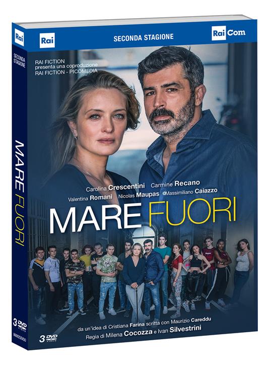 Mare fuori. Stagione 2. Serie TV ita (3 DVD) - DVD - Film di Michele  Cocozza , Ivan Silvestrini Drammatico