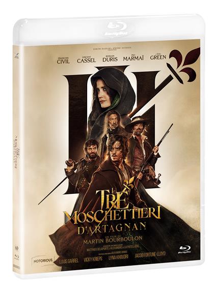 I tre moschettieri. D'Artagnan (Blu-ray) di Martin Bourboulon - Blu-ray