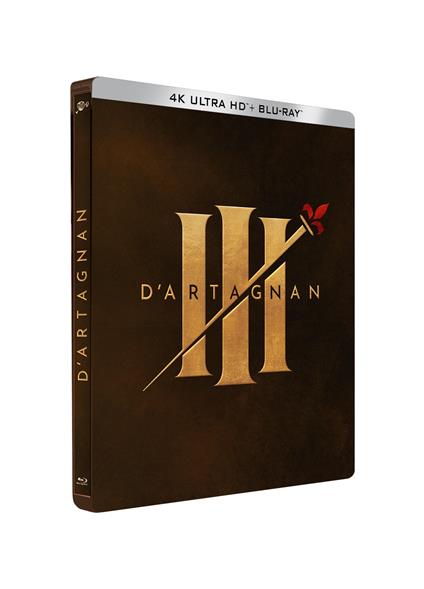 I tre moschettieri. D'Artagnan. Steelbook (Blu-ray + Blu-ray Ultra HD 4K) di Martin Bourboulon - Blu-ray + Blu-ray Ultra HD 4K