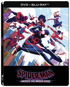 Film Spider-Man. Across the Spider-Verse (DVD + Blu-ray) Joaquim Dos Santos Kemp Powers Justin K. Thompson