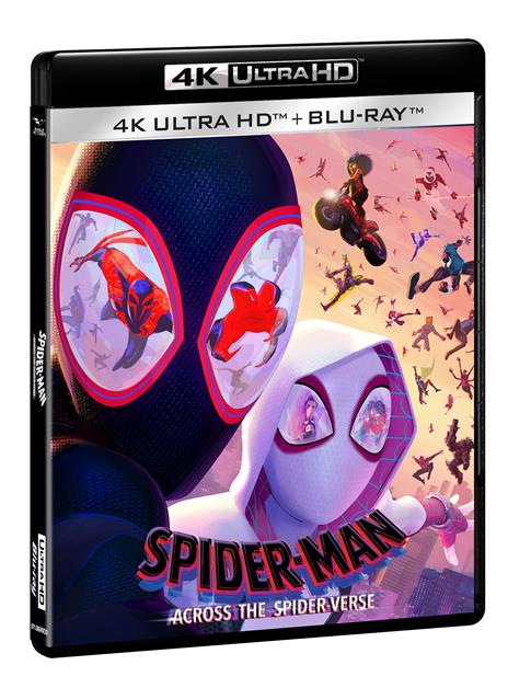 Spider-Man. Across the Spider-Verse (Blu-ray + Blu-ray Ultra HD 4K) di Joaquim Dos Santos,Kemp Powers,Justin K. Thompson - Blu-ray + Blu-ray Ultra HD 4K