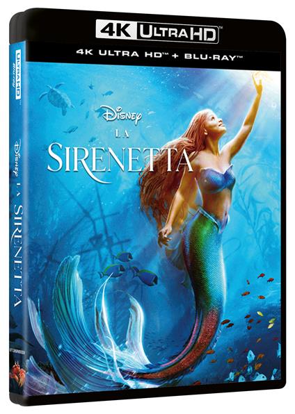 La Sirenetta (Blu-ray + Blu-ray Ultra HD 4K) di Rob Marshall - Blu-ray + Blu-ray Ultra HD 4K