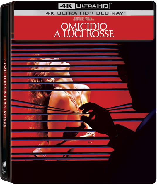 Omicidio a luci rosse. Steelbook (Blu-ray + Blu-ray Ultra HD 4K) di Brian De Palma - Blu-ray + Blu-ray Ultra HD 4K