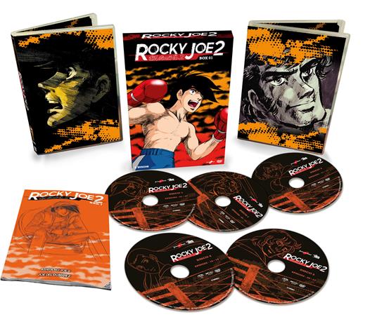 Rocky Joe Stagione 2. Parte 1 (5 DVD) di Osamu Dezaki - DVD - 2