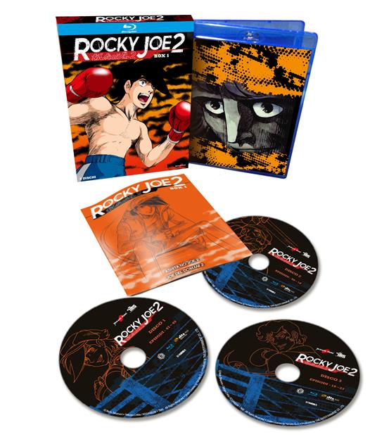 Rocky Joe Stagione 2. Parte 1 (3 Blu-ray) di Osamu Dezaki - Blu-ray - 2