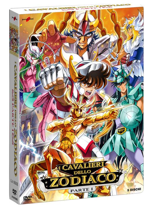 I Cavalieri dello Zodiaco Pt. 1 (5 DVD) New Edition + Booklet  di Kōzō Morishita,Kazuhito Kikuchi