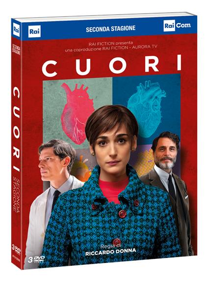 Cuori. Stagione 2. Serie TV (3 DVD) di Riccardo Donna - DVD