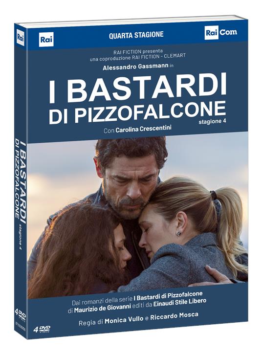 I Bastardi di Pizzofalcone. Stagione 4. Serie TV (4 DVD) di Monica Vullo,Riccardo Mosca - DVD