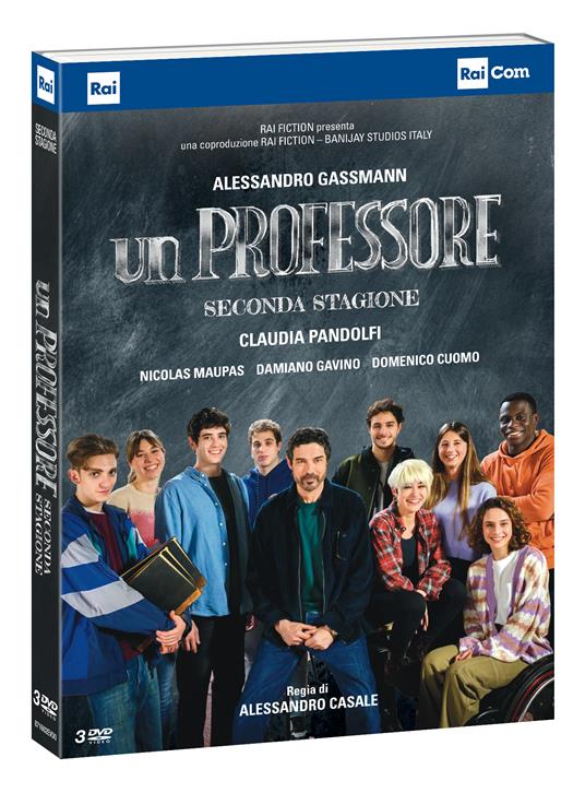 Un professore. Stagione 2. Serie TV ita (3 DVD) di Alessandro Casale -  DVD 