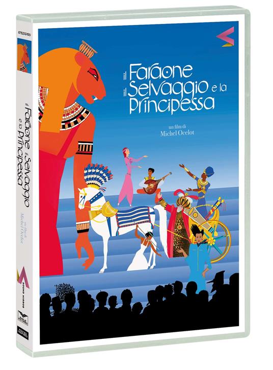 Il faraone, il selvaggio e la principessa (DVD) di Michel Ocelot - DVD