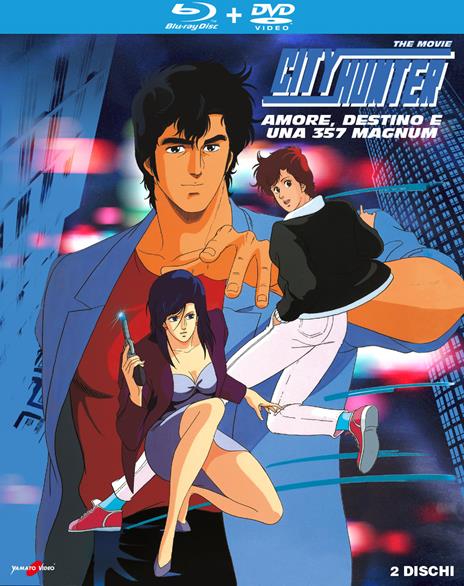 City Hunter. Amore, destino e una 357 Magnum - Combo (DVD + Blu-ray) di Tsukasa Hōjō - DVD + Blu-ray - 3
