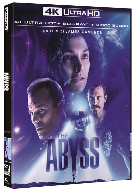 The Abyss (2 Blu-ray + Blu-ray Ultra HD 4K) di James Cameron - Blu-ray + Blu-ray Ultra HD 4K