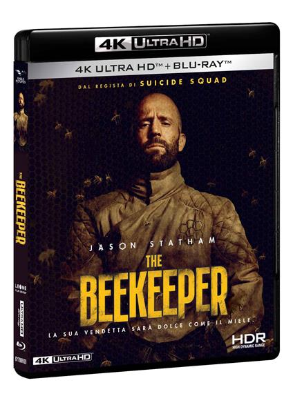The Beekeeper (Blu-ray + Blu-ray Ultra HD 4K) di David Ayer - Blu-ray + Blu-ray Ultra HD 4K