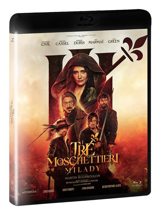 I tre moschettieri. Milady (Blu-ray) di Martin Bourboulon - Blu-ray