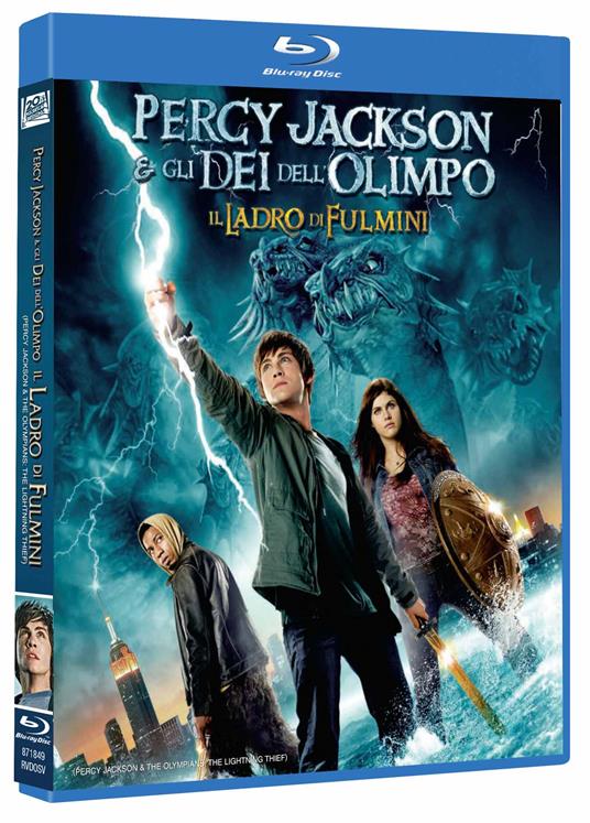 Percy Jackson e gli dèi dell'Olimpo. Il ladro di fulmini (Blu-ray) di Chris Columbus - Blu-ray