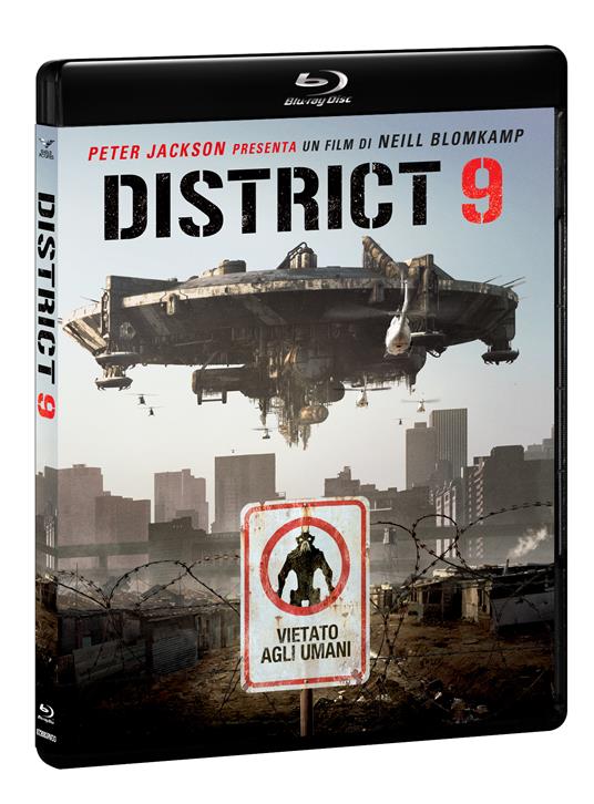 District 9. Vietato ai non umani (I Magnifici) (Blu-ray) di Neill Blomkamp - Blu-ray