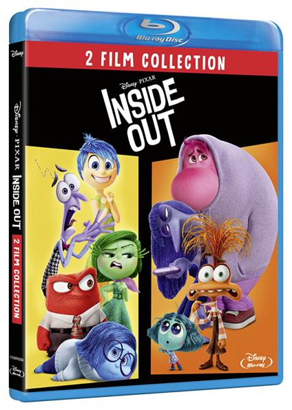 Cofanetto Inside Out 1-2 (2 Blu-ray) di Pete Docter,Ronnie Del Carmen,Kelsey Mann