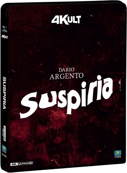 Suspiria "4Kult" + Card Numerata (Blu-ray + Blu-ray Ultra HD 4K) di Dario Argento - Blu-ray + Blu-ray Ultra HD 4K