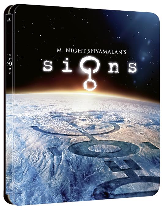 Signs. Steelbook (Blu-ray + Blu-ray Ultra HD 4K) di M. Night Shyamalan - Blu-ray + Blu-ray Ultra HD 4K