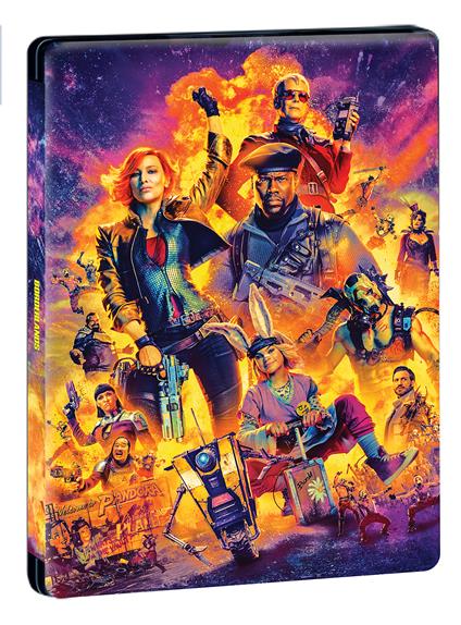 Borderlands. Steelbook Variant 1 (Blu-ray + Blu-ray Ultra HD 4K) di Eli Roth - Blu-ray + Blu-ray Ultra HD 4K